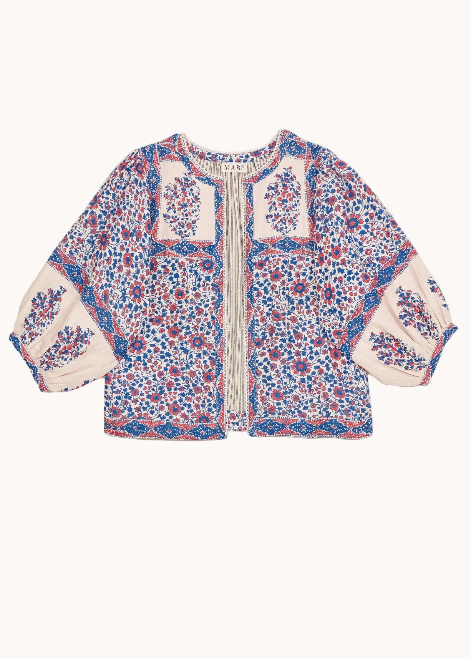 MABE Della Jacket Blue & Pink