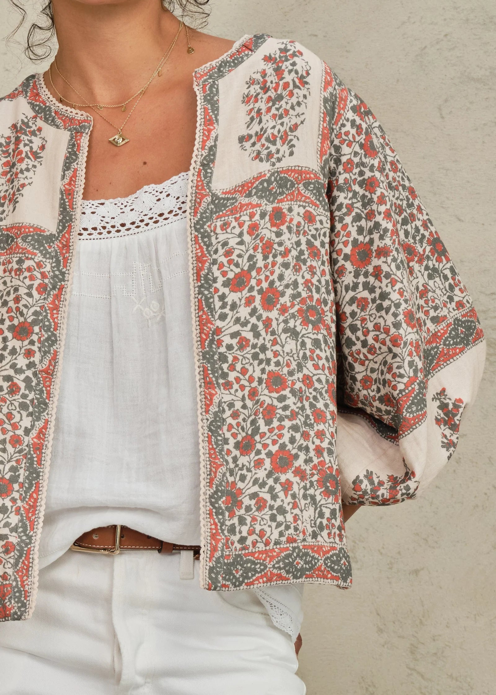 MABE Della Jacket Rust/Khaki