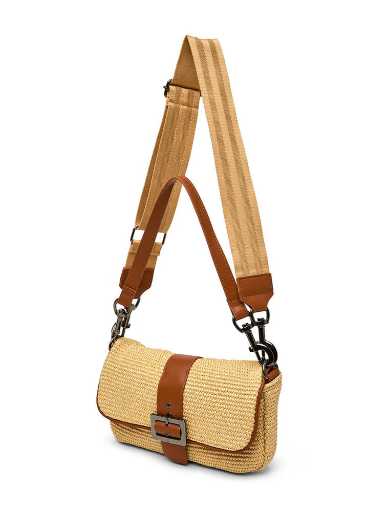 Socialite Bag: Dune Raffia