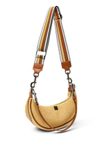 Moonlighting Bag: Dune Raffia & Saddle