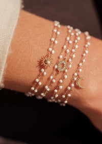 Gigi Clozeau White Classic Bracelet 7.5"
