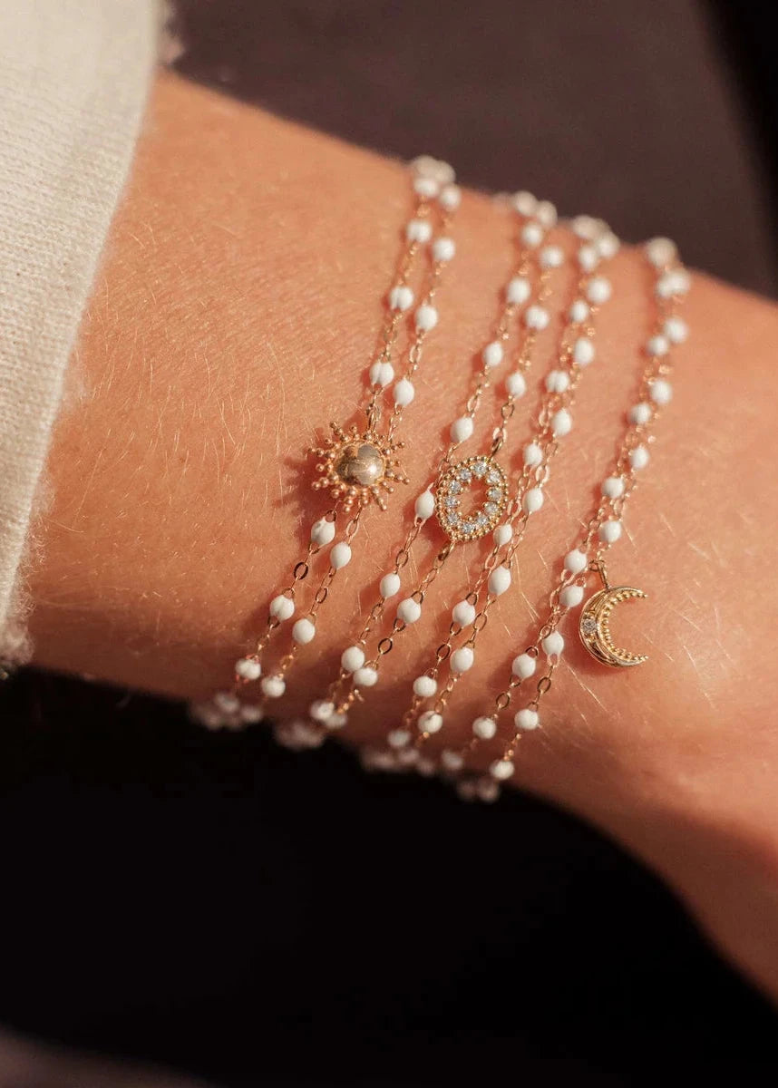 Gigi Clozeau White Classic Bracelet 7.5"