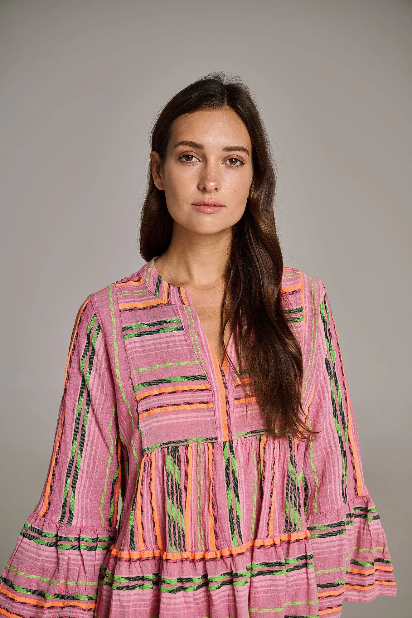 Devotion kleid 2025 neon pink