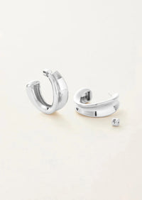 Doune Hoops Silver