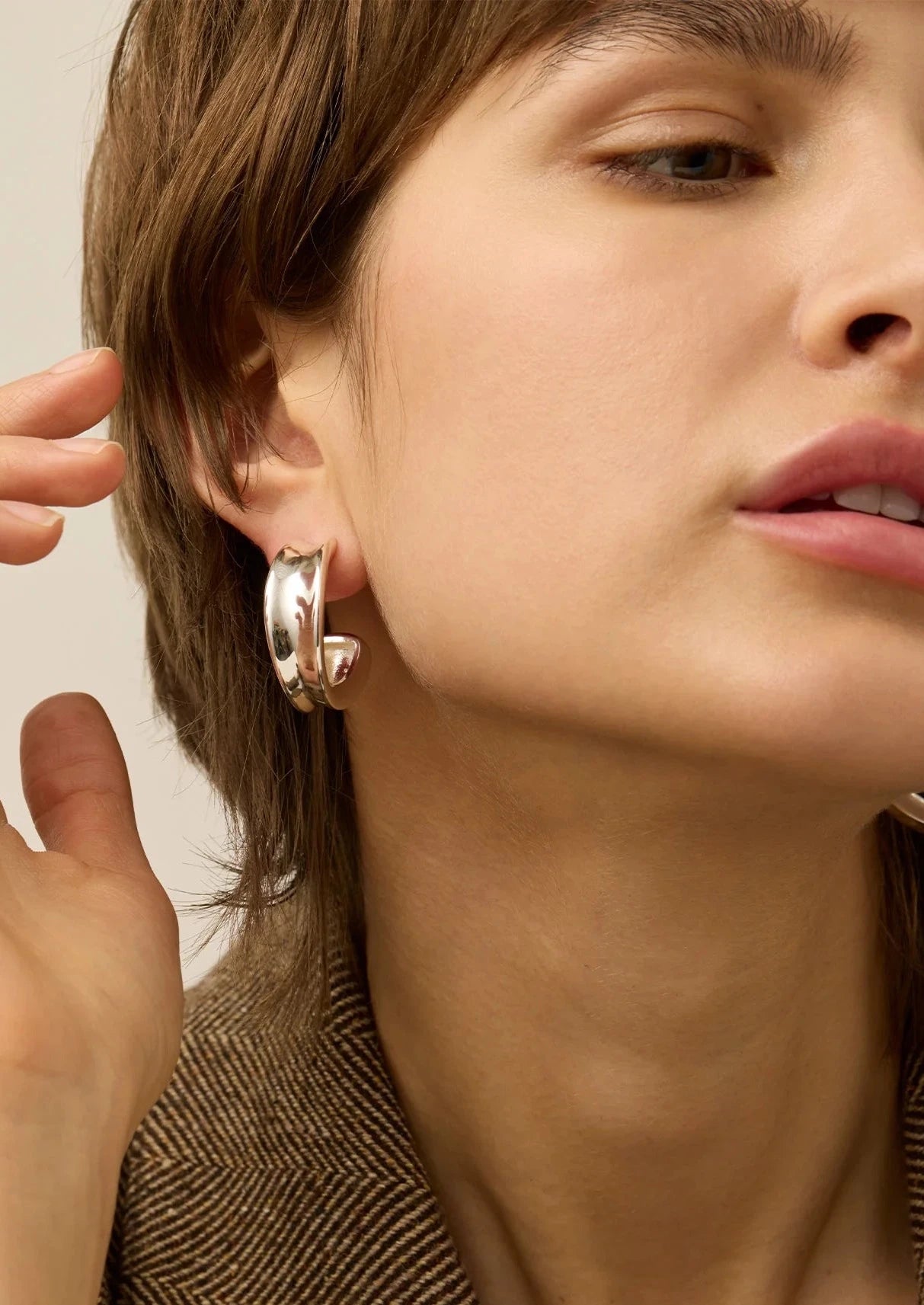 Doune Hoops Silver