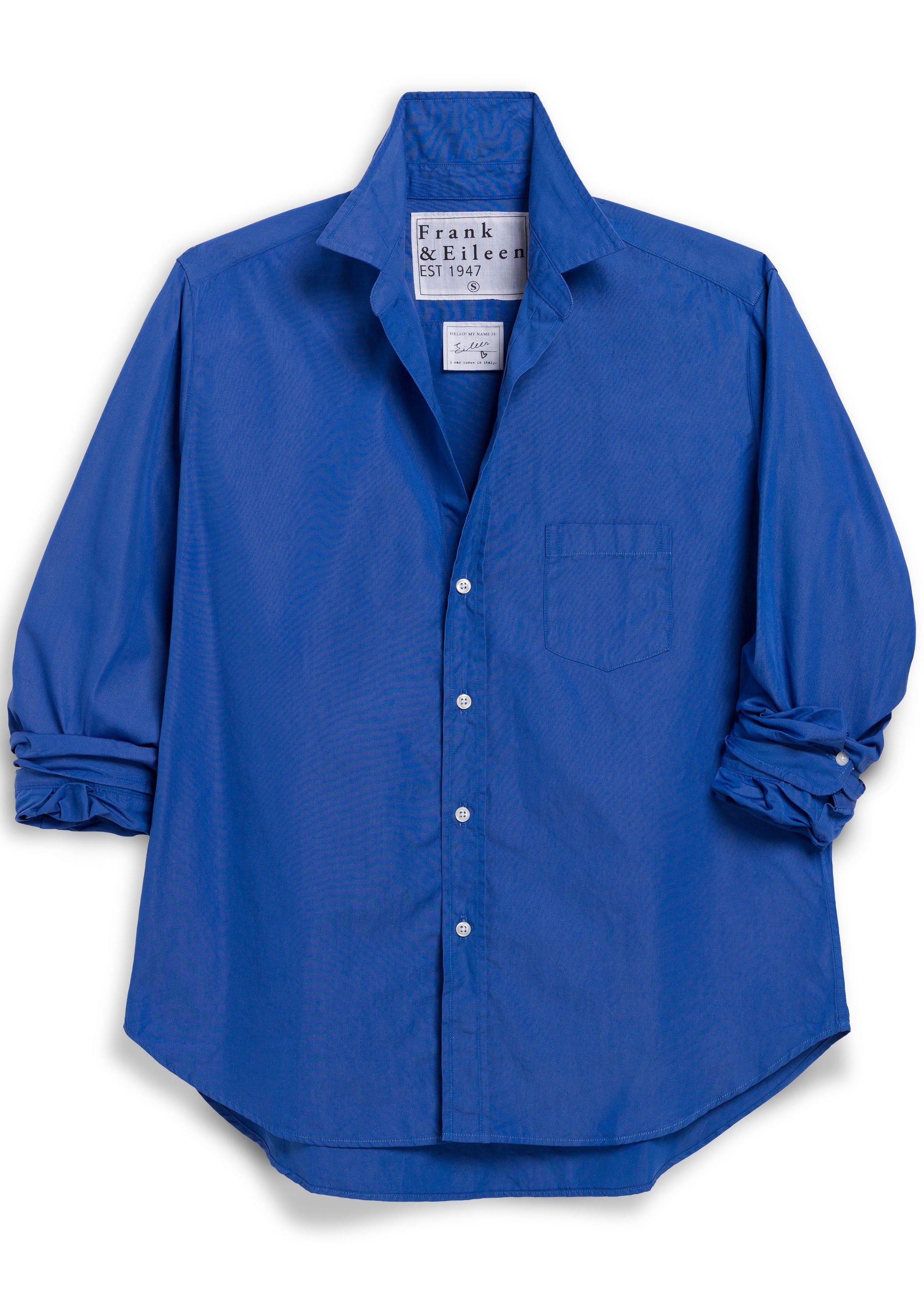 F&E Eileen Royal Blue Linen