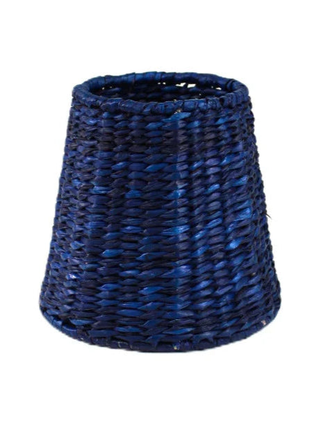 Empire Seagrass Lampshade Navy