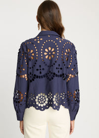Caballero Emmie Navy Top
