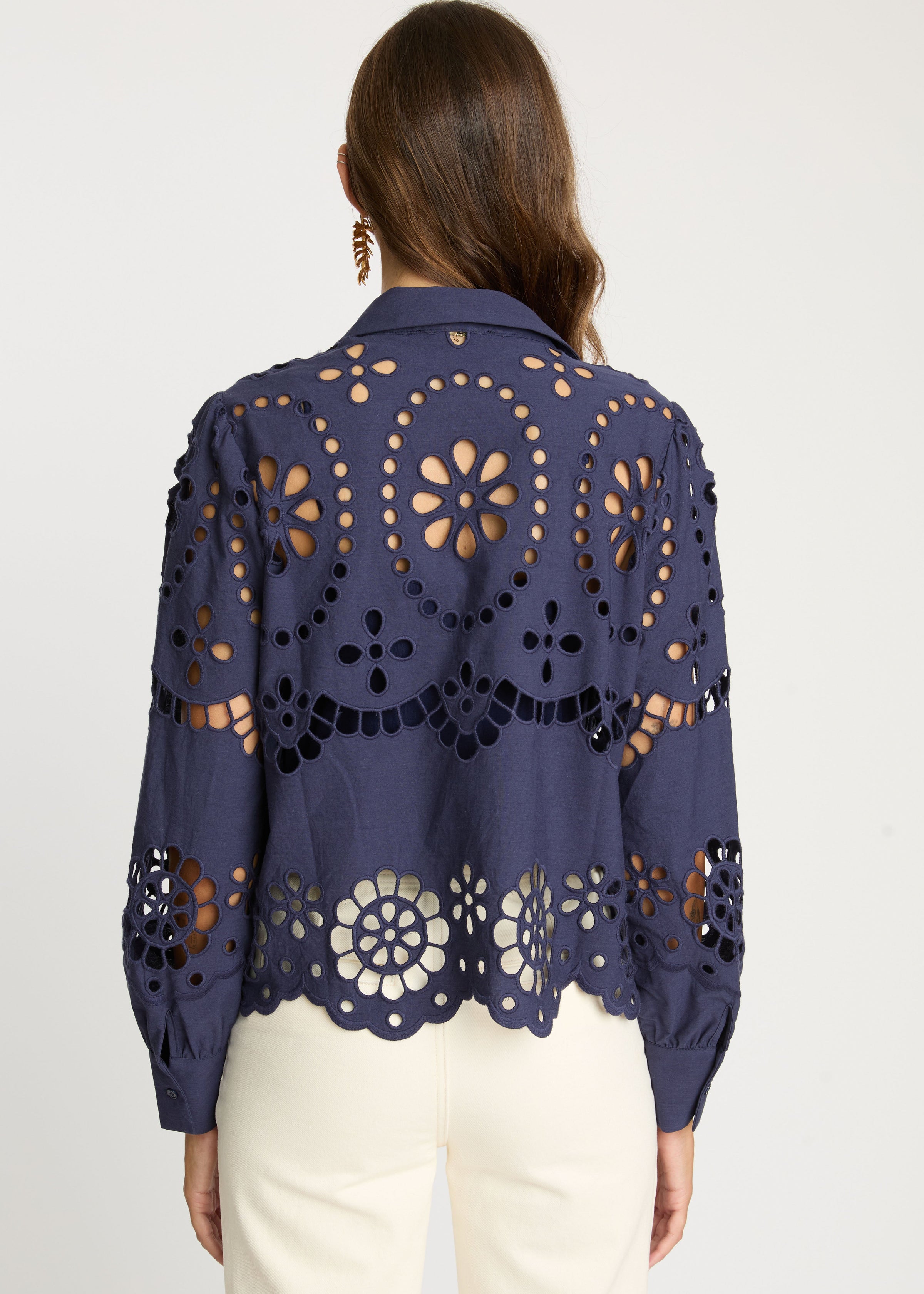 Caballero Emmie Navy Top
