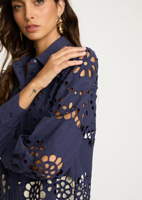 Caballero Emmie Navy Top