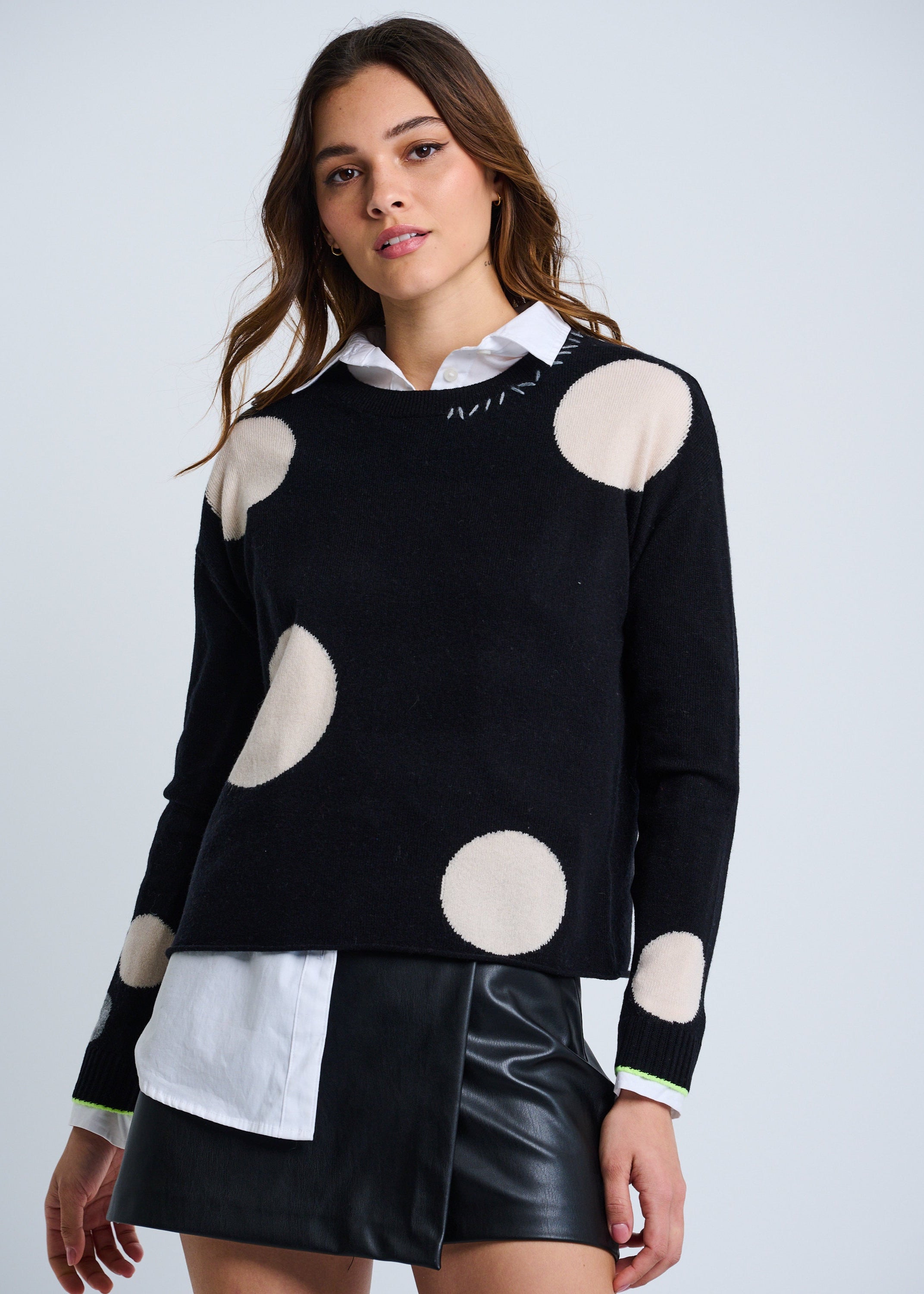 Lisa Todd Hot For Dots Sweater