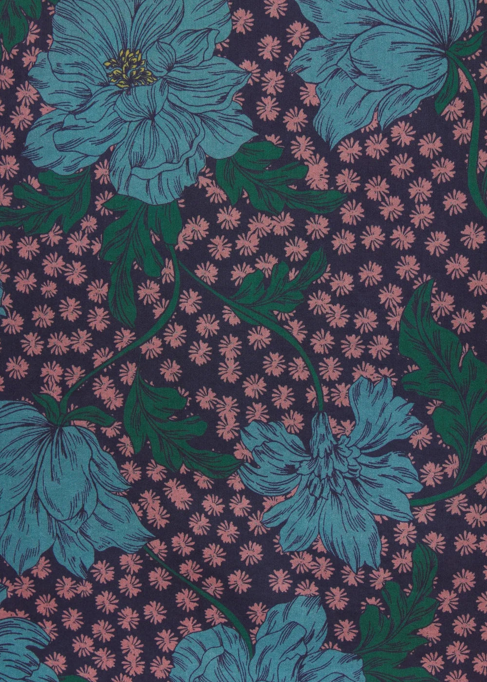 Trovata Orly Blouse Midnight Trellis