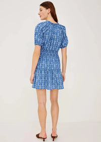 Rails Fiorella Blue Ikat Dress