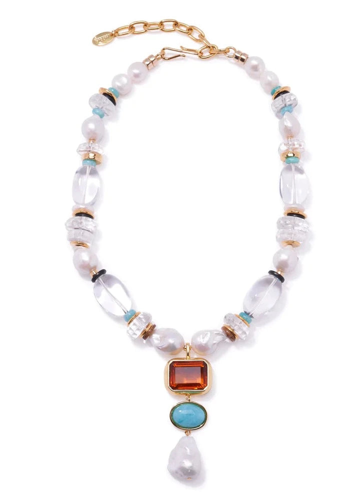 LF Capri Necklace in Rock Crystal