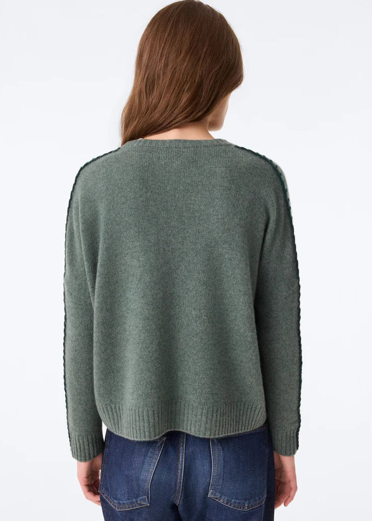 Kujten Amea Sweater Green Wakame