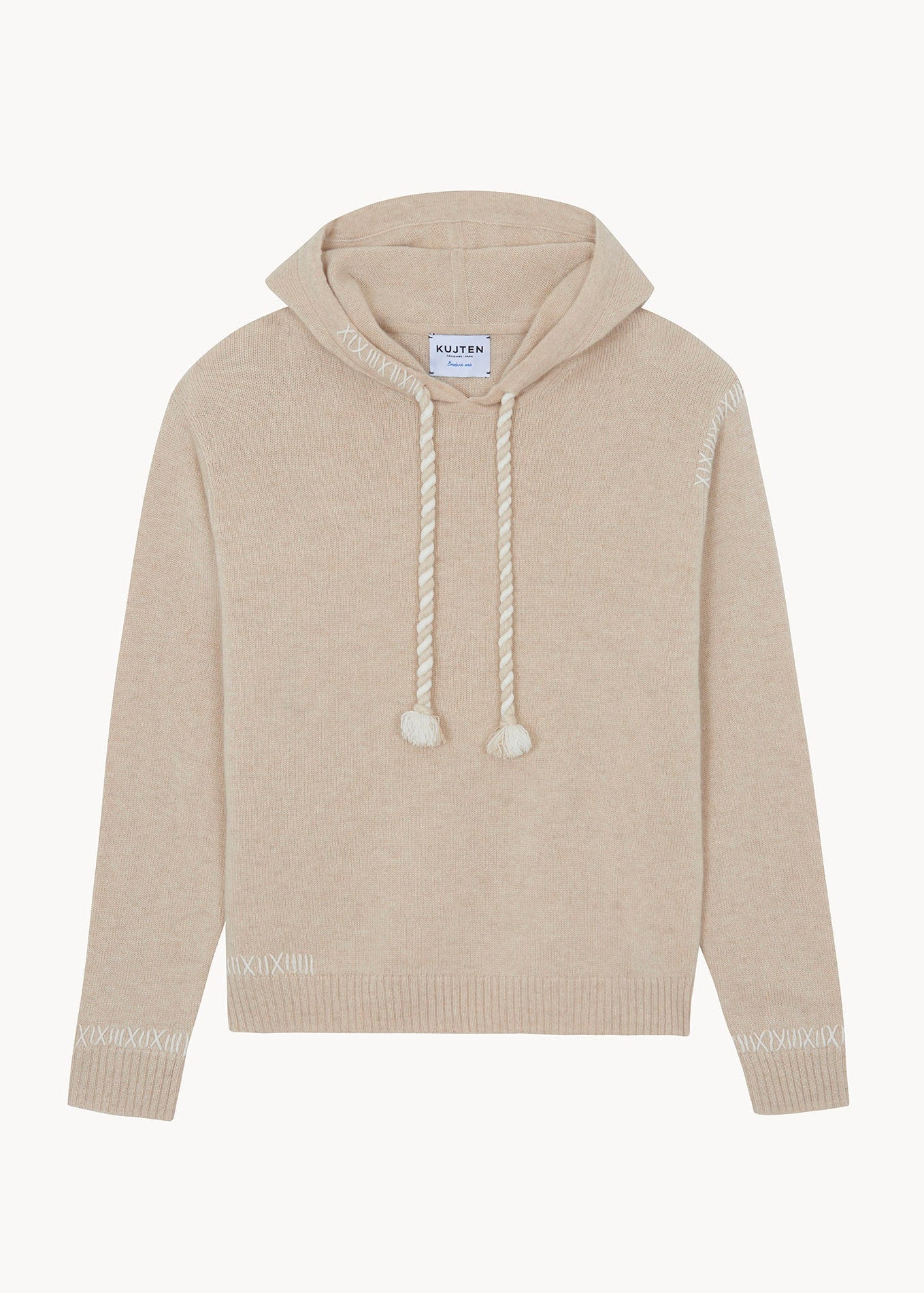 Kujten Bakio Bico Cable Knit Hoodie