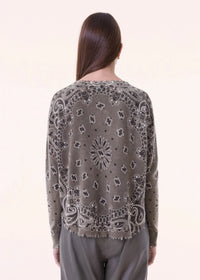 Kujten Mela Bandana Sweater Khaki