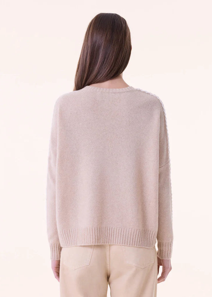 Kujten Amea Sweater Organic Beige