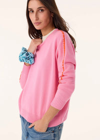 Kujten Amelina Contrast Stitch Sweater