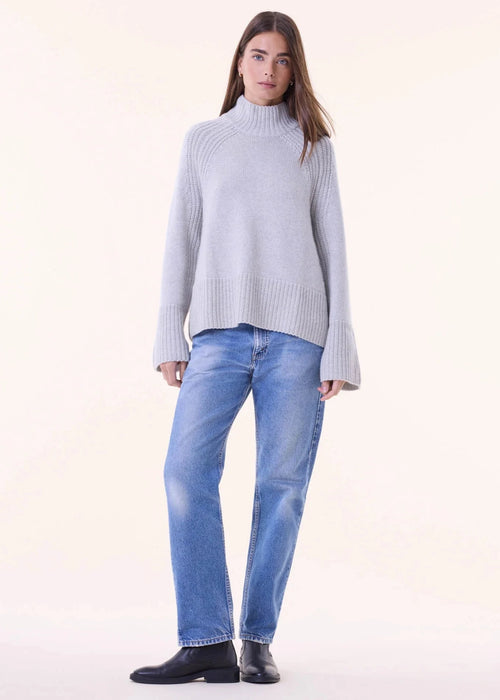 Kujten Madge Sweater White Birch