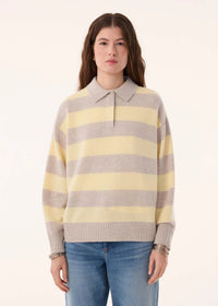 Kujten Royde Polo Stripes Sweater