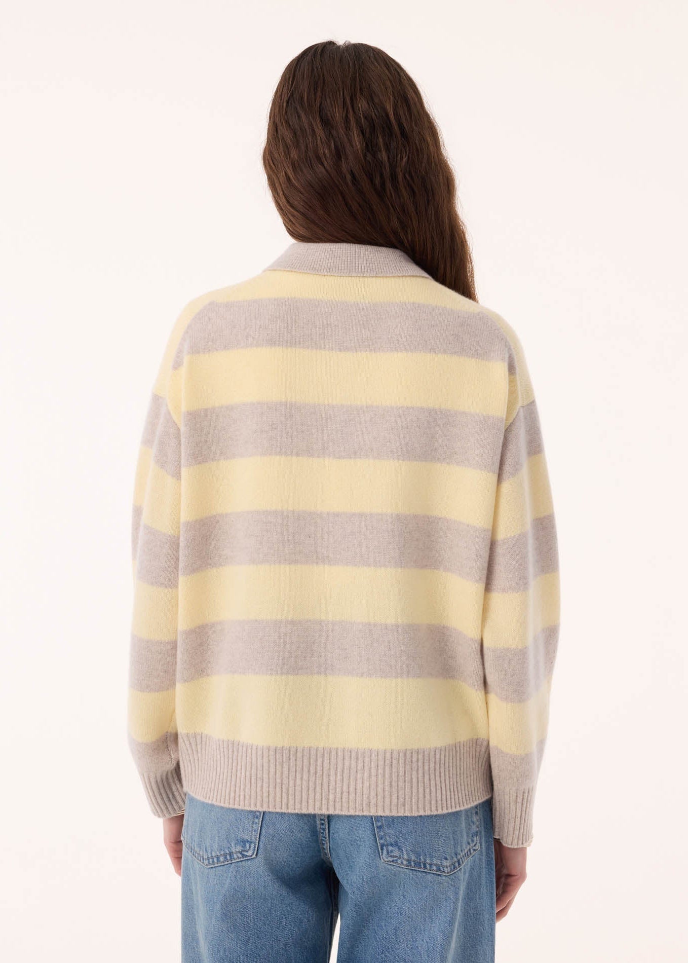 Kujten Royde Polo Stripes Sweater