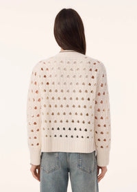 Kujten Leocadia Cardigan Blanc