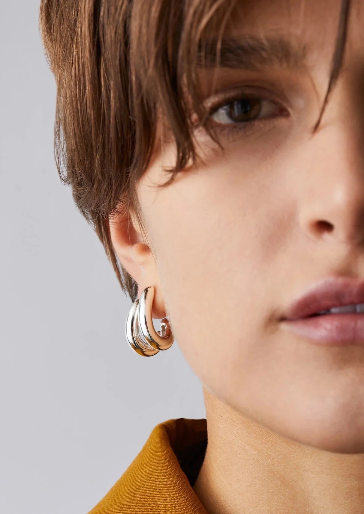 Florence Earrings Silver