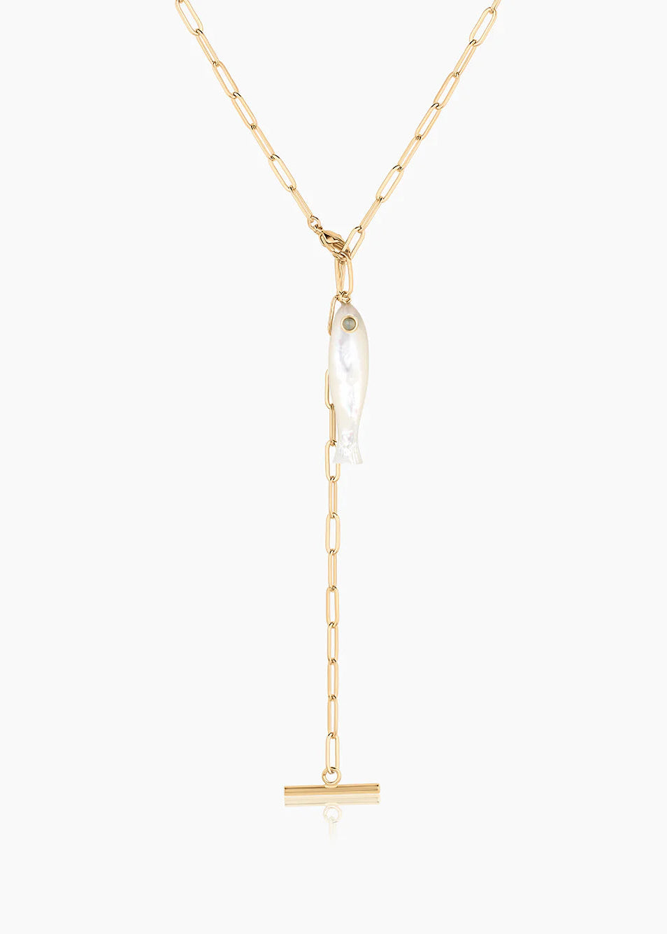 Fortuna MOP Fish Charm