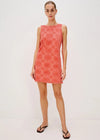 Rails Ginger Dress Red Sunburst