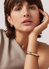 Gia Mega Bangle Gold