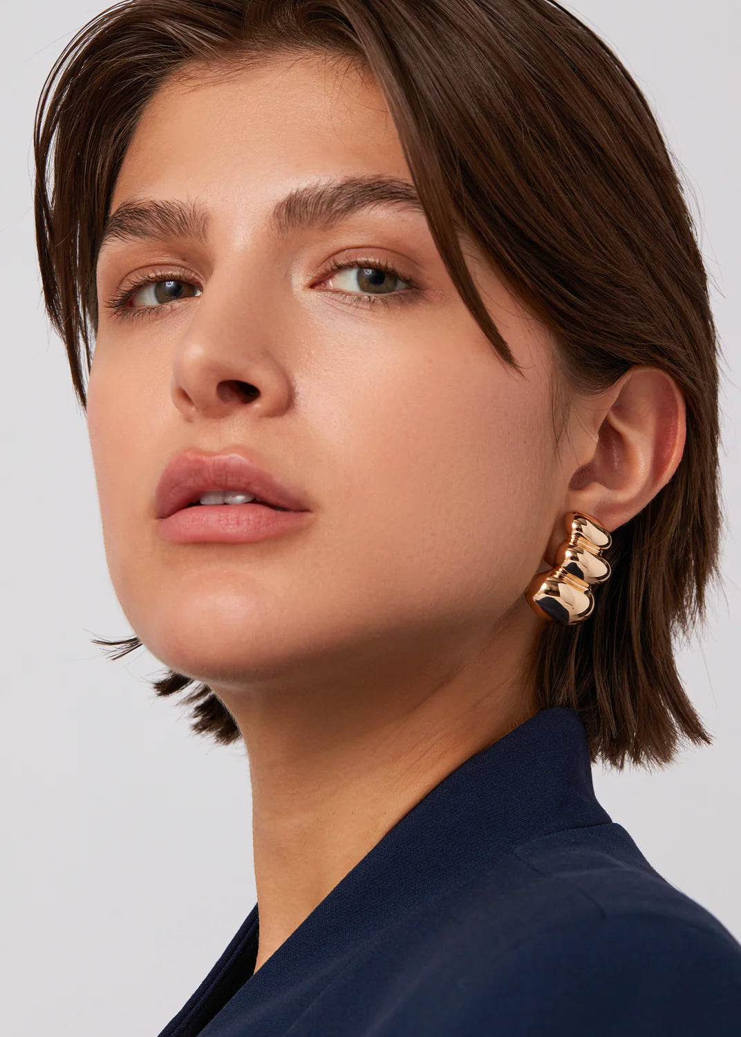 Jenny Bird Non-Stop Clip On Earrings Gold