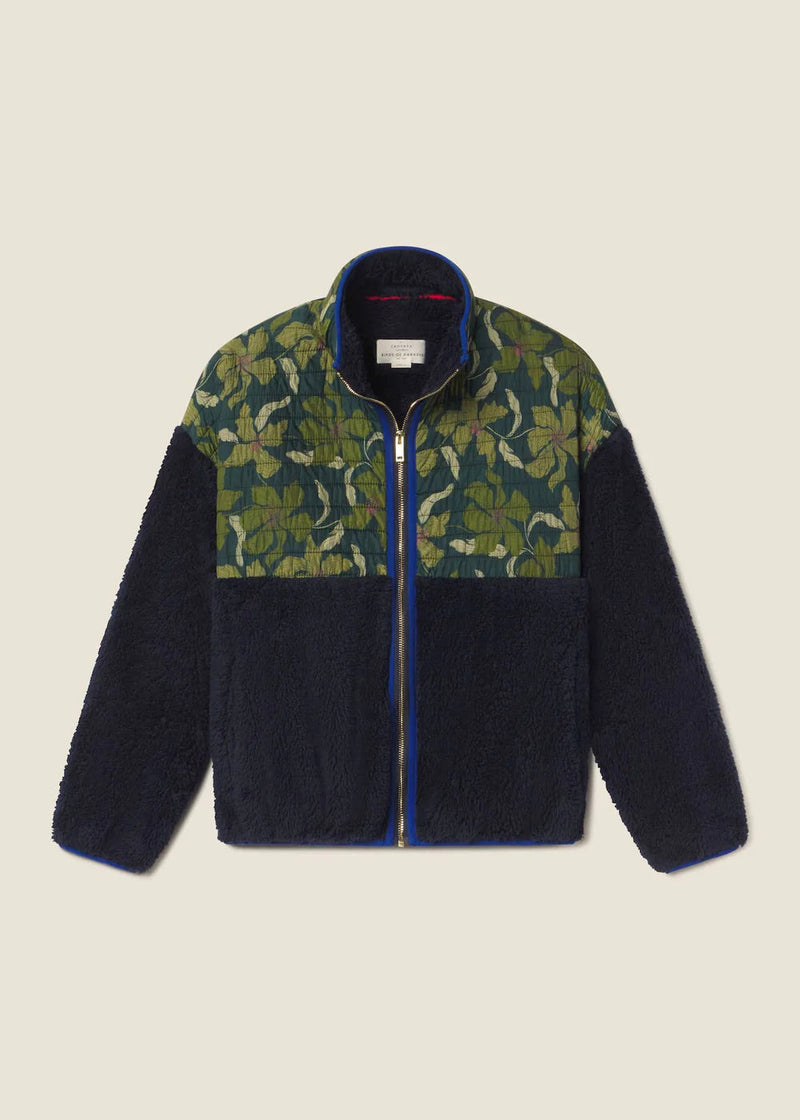 Trovata Lennox Zip-Up Jacket Green Canopy