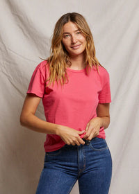 perfectwhitetee Harley Tee Pink Bloom