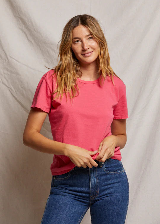 perfectwhitetee Harley Tee Pink Bloom