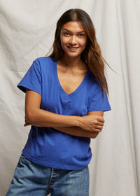 perfectwhitetee Hendrix Tee Violet Blue