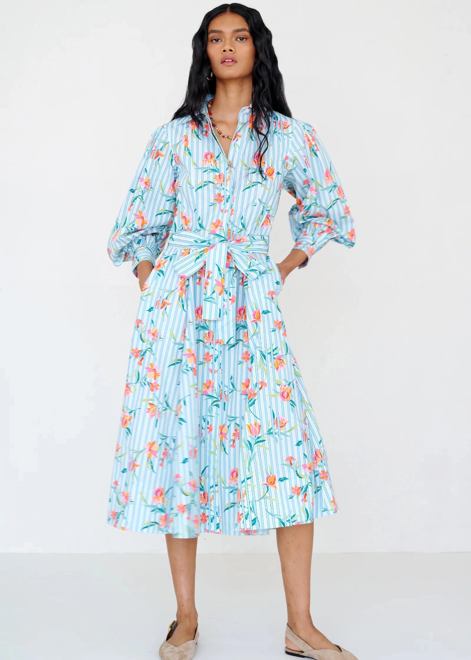 Banjanan Harris Shirt Dress