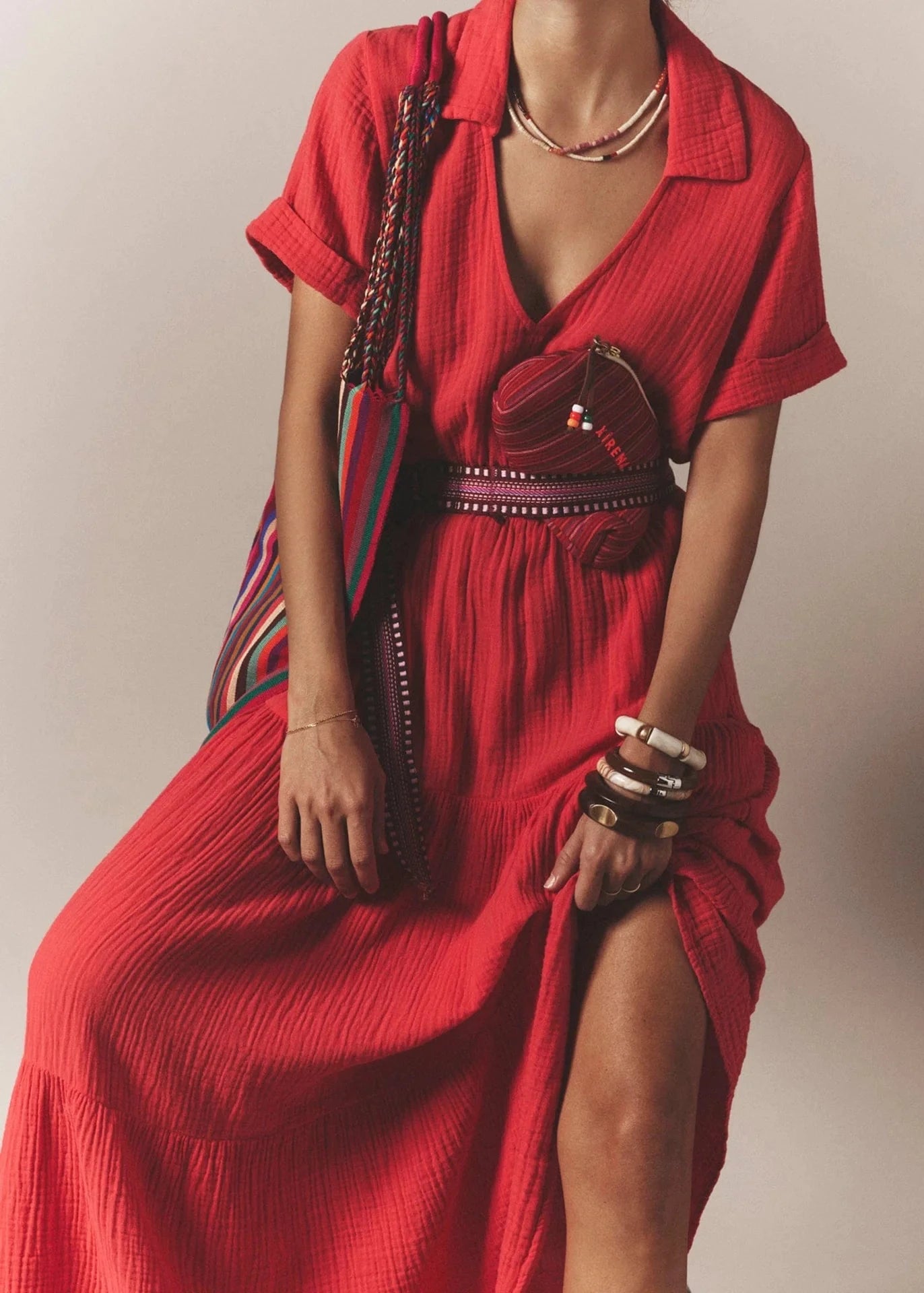 Xirena Red Reef Larissa Dress