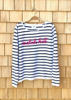 Watch Hill Striped Cotton Sweater