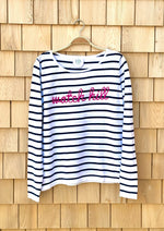 Watch Hill Striped Cotton Sweater