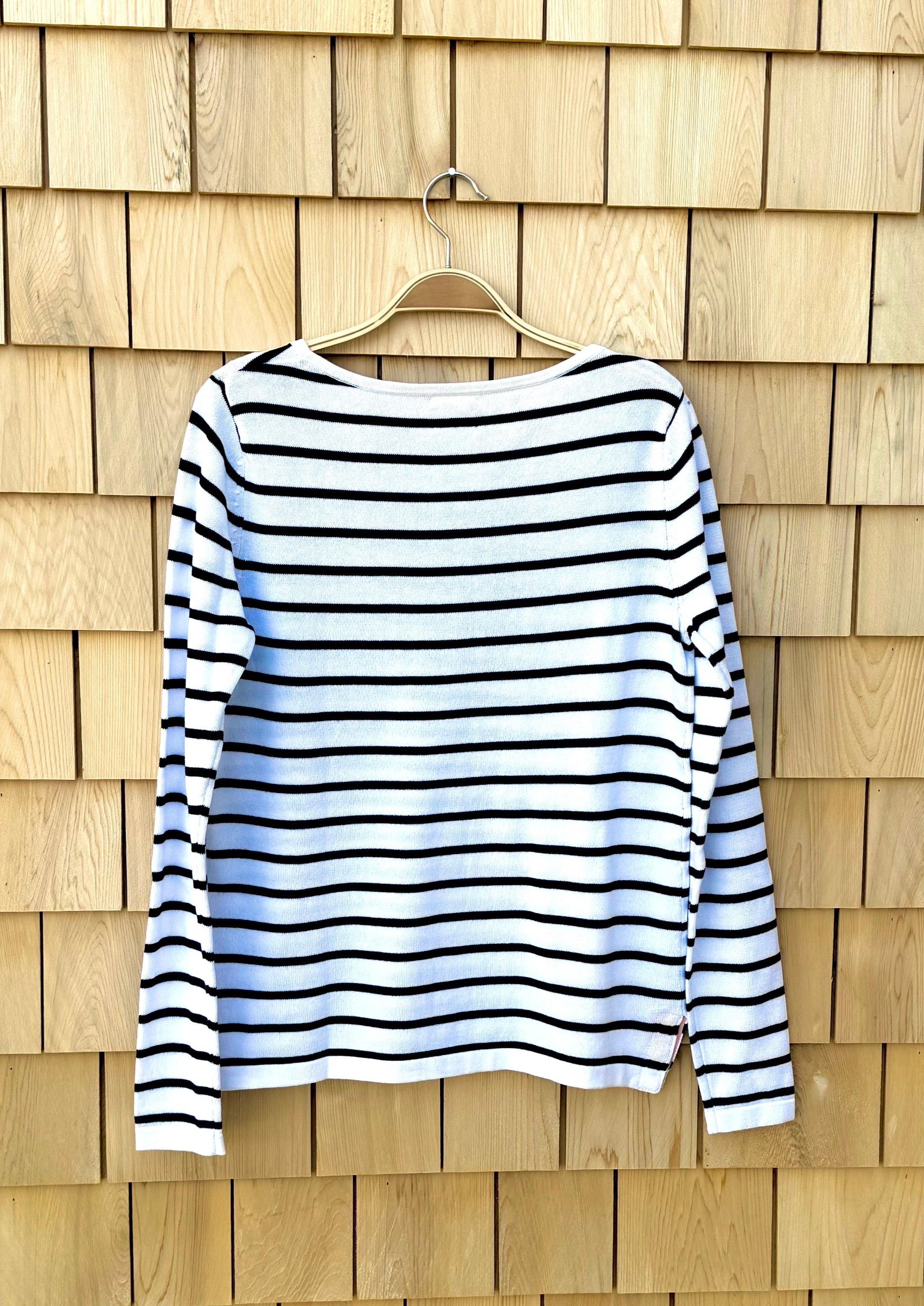 Watch Hill Striped Cotton Sweater