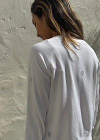 Embroidered Heart Sweatshirt