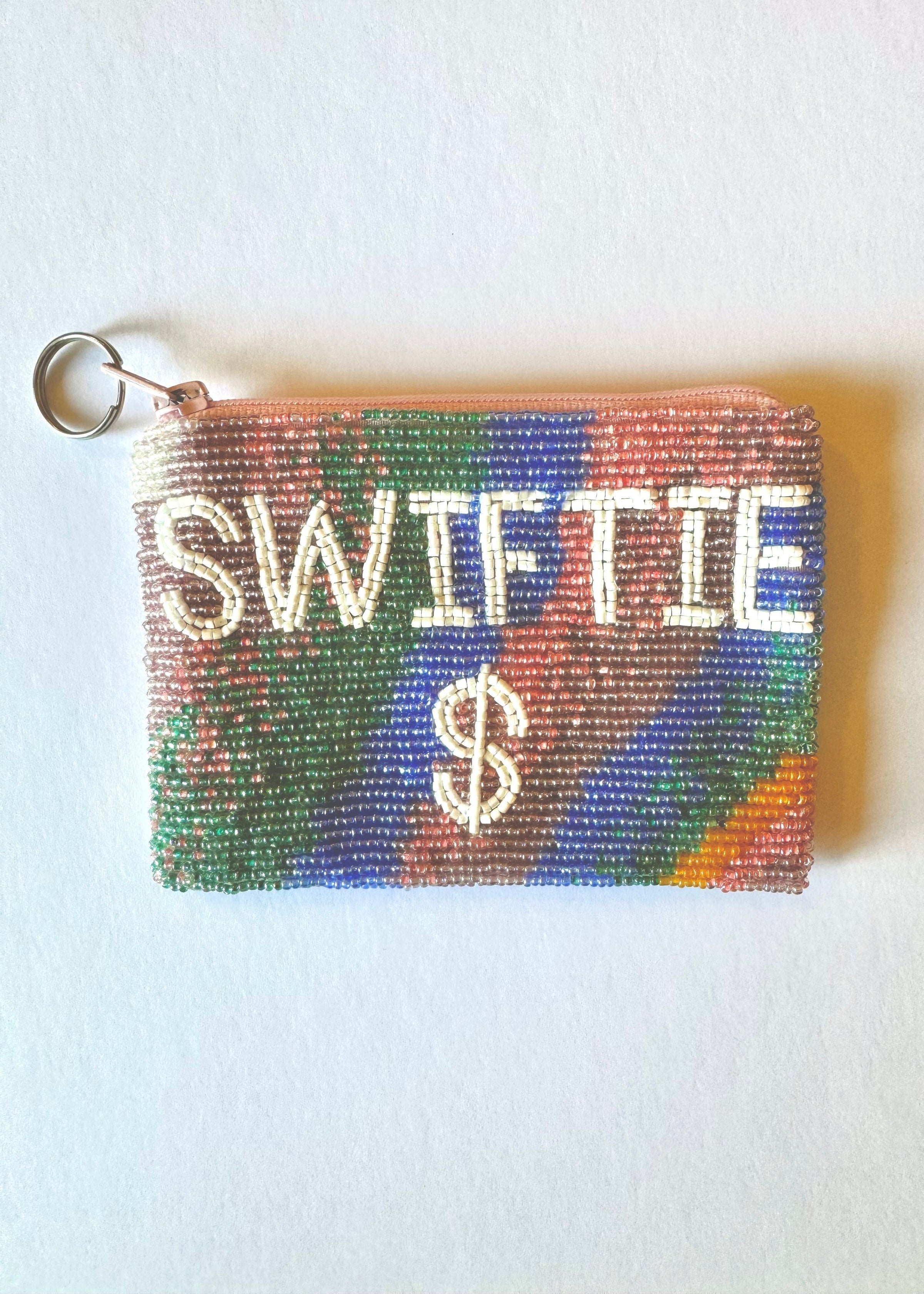 Swiftie $ Beaded Coin Purse