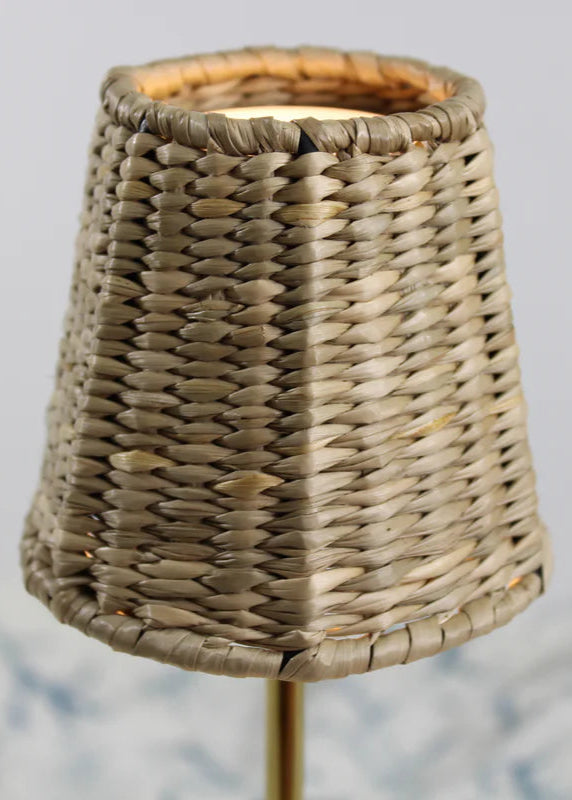 Micro Empire Water Hyacinth Lampshade Natural