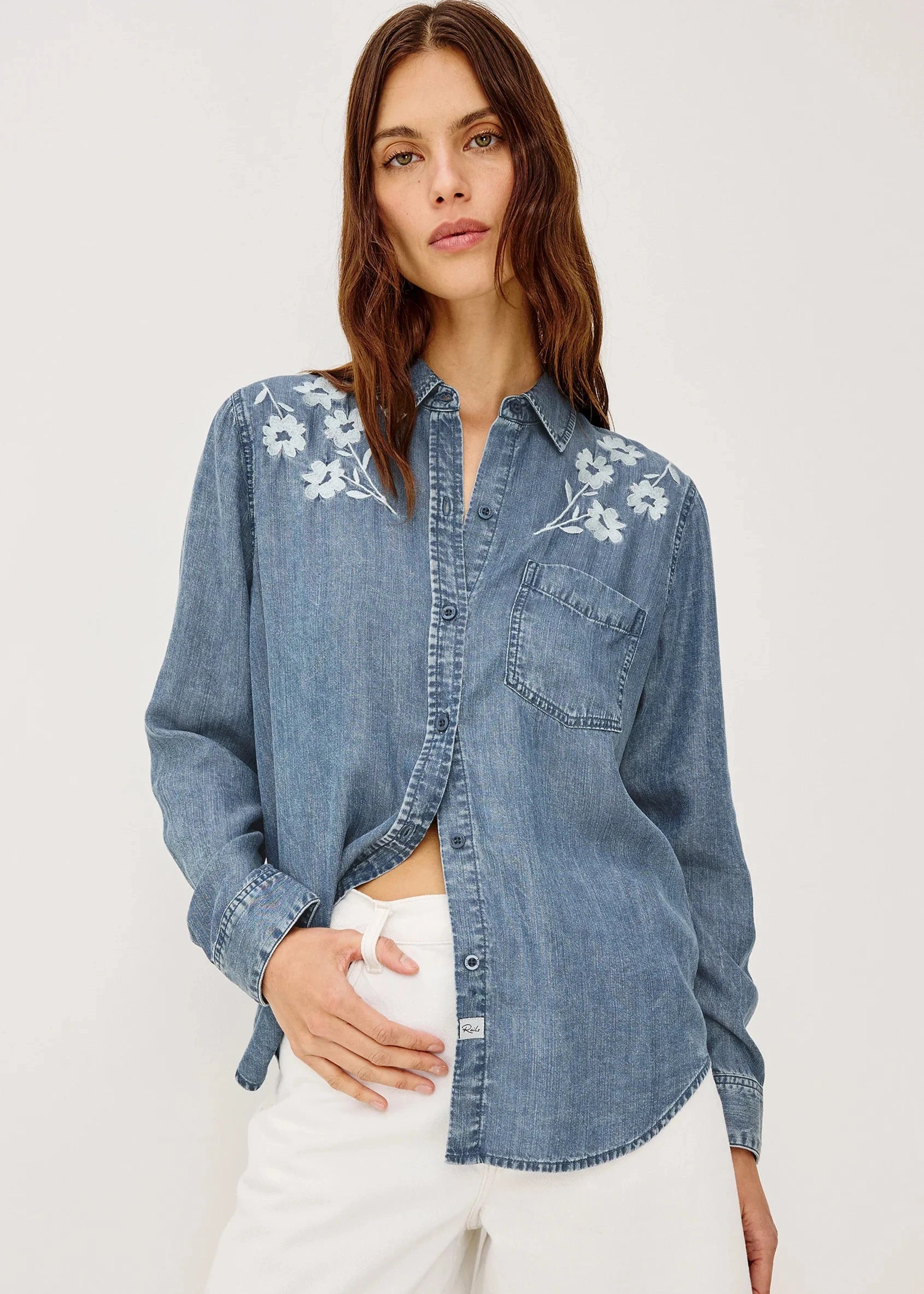 Rails Ingrid Embroidered Shirt