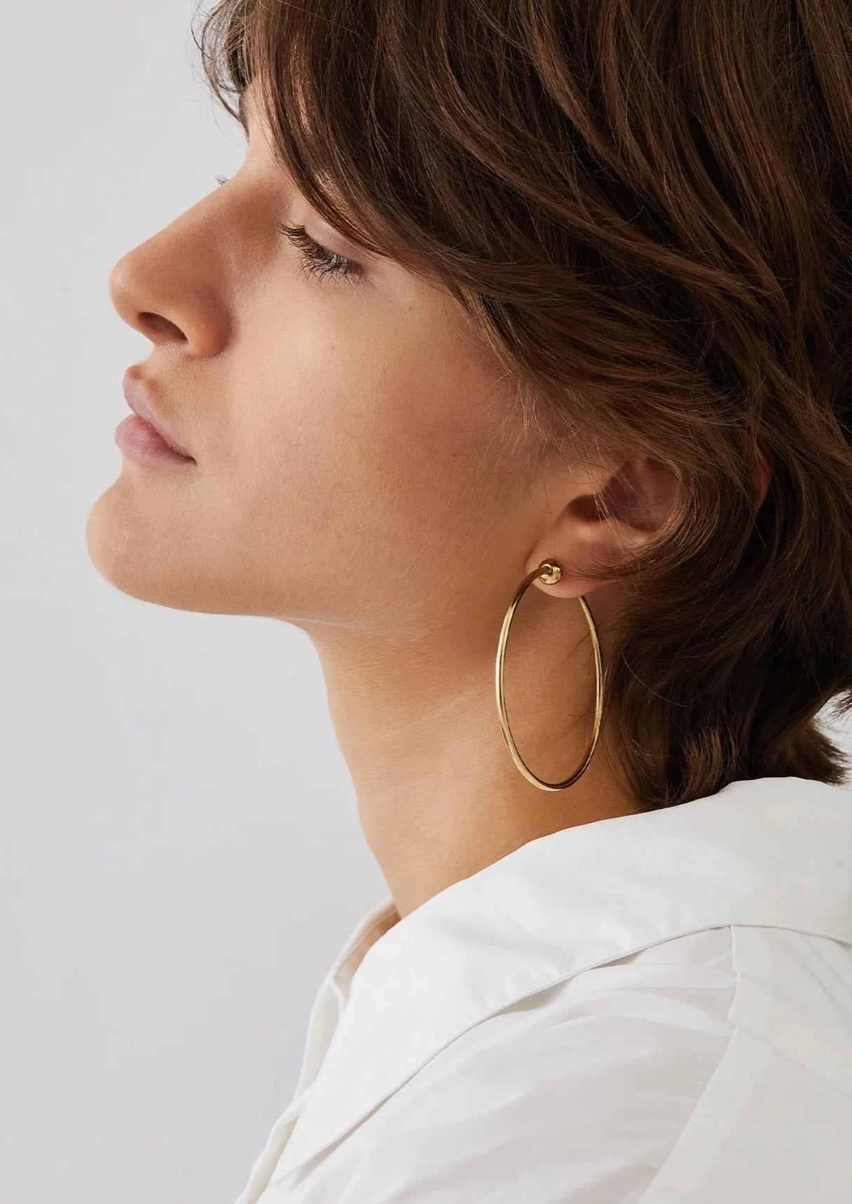 Icon Hoops Medium Gold