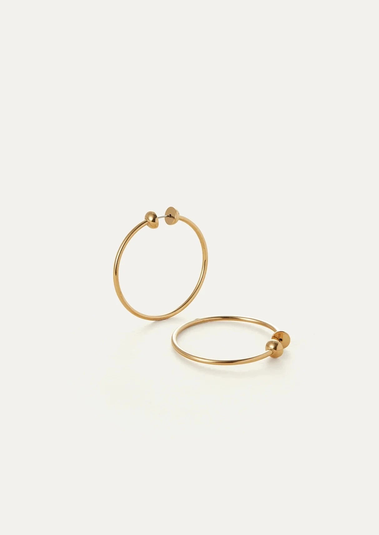 Icon Hoops Small Gold