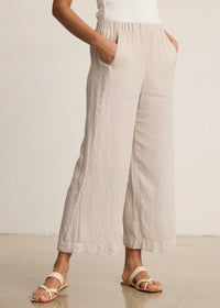Velvet Lola Linen Pant Cobble