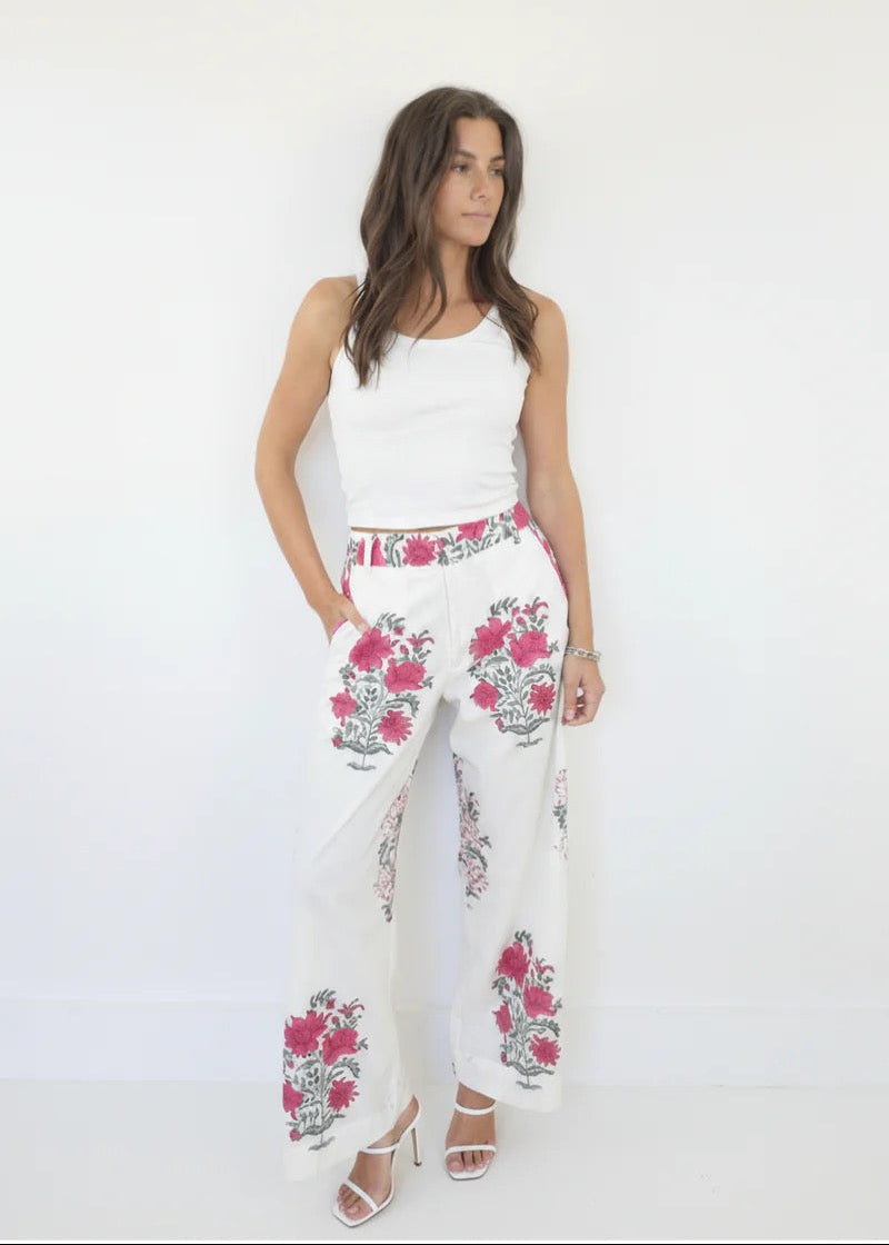 Edison Pant Sunset Rose