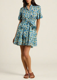 Trovata Martinique Dress Cielo Floral